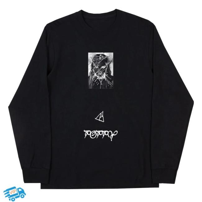 Negative Face Longsleeve T Shirt