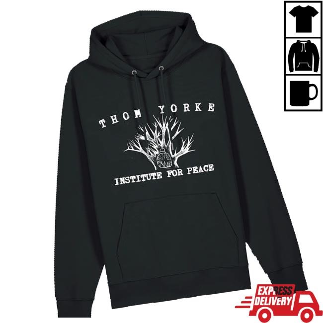 Wasteheadquarters Merch Peace Studies Black Hoodie