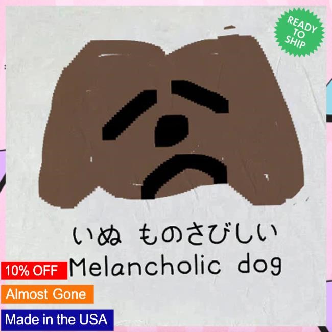Kikillopieces Merch Melancholic Dog Sweater Kikillopieces Merch Melancholic Dog T-Shirt