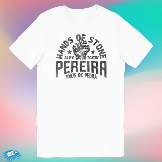 Merchlabs Merch Alex Pereira Hands Of Stone Tee