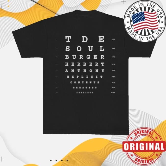 Txdxe Merch Ab Soul See Me Shirts