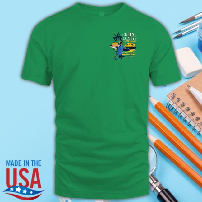 Official Cincyshirts Store Cheese Coney In Paradise T-Shirt