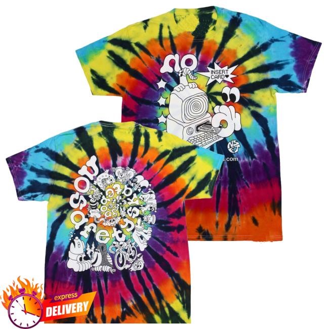 Official No Safety Skateboards Merch Store Spiral T-Shirt - Rainbow Hoodie