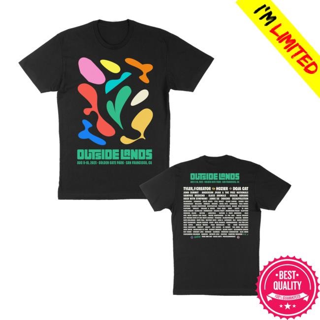 Outside Lands Shop Merch Store Shapes Event Shirts