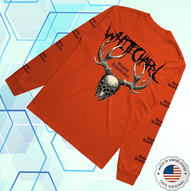 Whitechapel Merch Dissonance Orange Hoodie