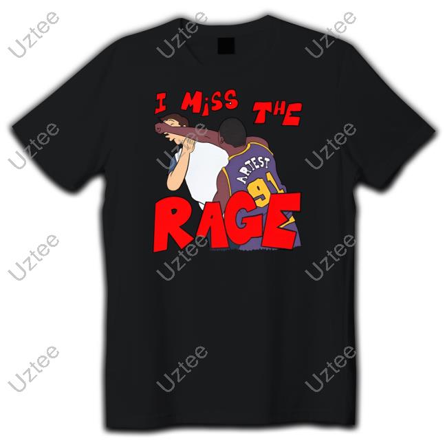 Lucca International I Miss The Rage Ron Artest T Shirt
