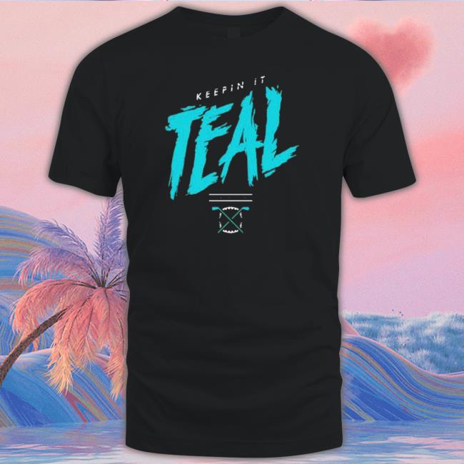 Official Keepin It Teal San Jose Sharks Hockey Long Sleeve T Shirt