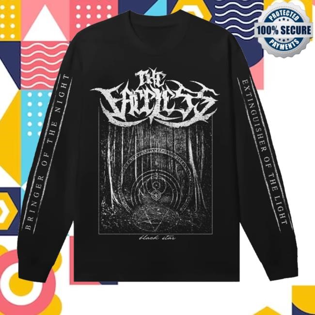 Sumerian Records Merch Store The Faceless - Black Star Shirt Sumerian Records Merch Store The Faceless - Black Star Zip-Up Hoodie The Faceless - The Black Star Shines A Light Into The Void