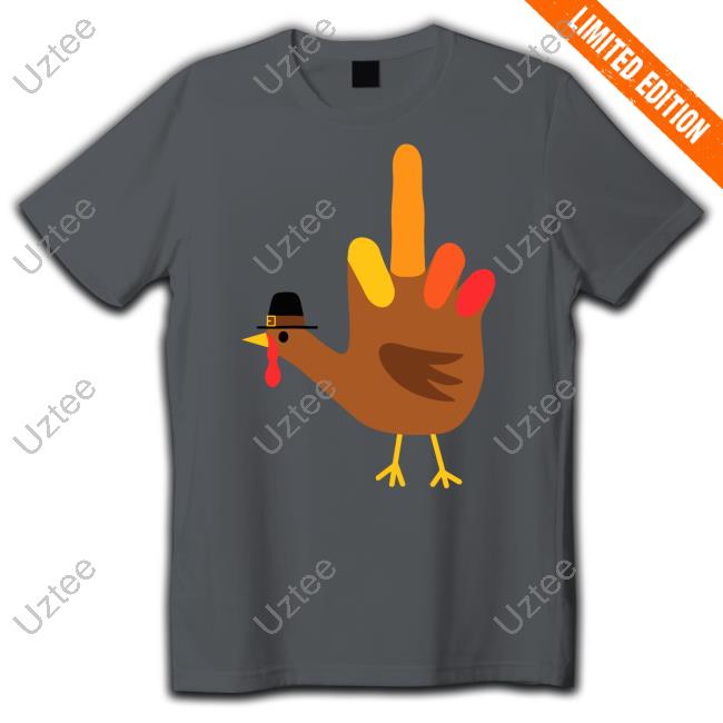 Thanksgiving Bird Funny Hand Turkey Funny T Shirt Thanksgiving Bird Funny Hand Turkey Long Sleeve T-Shirt