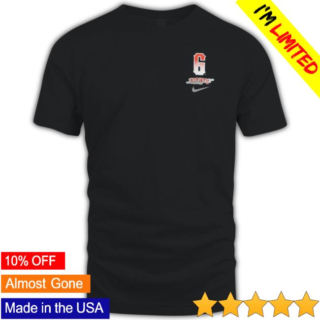 San Francisco Giants Baseball Black City Connect 2-Hit shirt