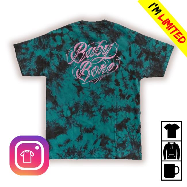 Official Pouya 305 Baby Bone Teal Tie Dye Tee Official Pouya 305 Baby Bone Teal Tie Dye Tees