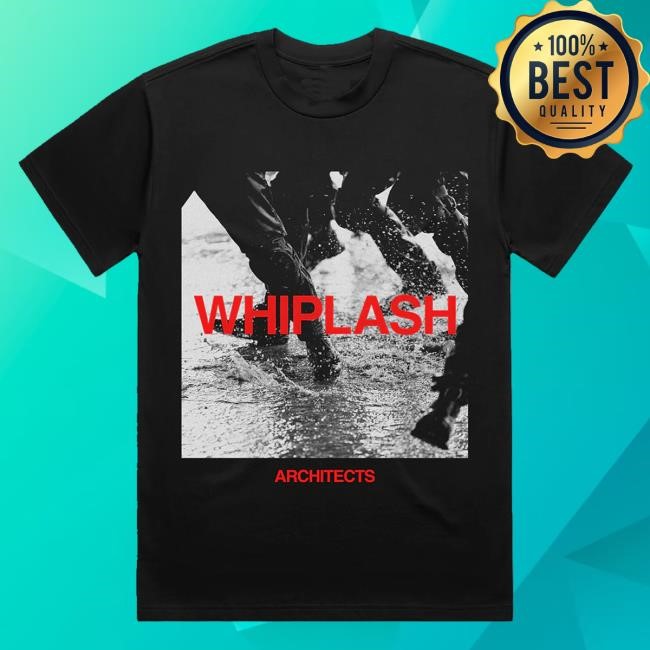 Trending Architects Merch Store Whiplash Single Black Shirt