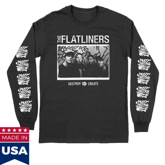 Pillowhead Merch Store Shop The Flatliners Band Photo Sweatshirt