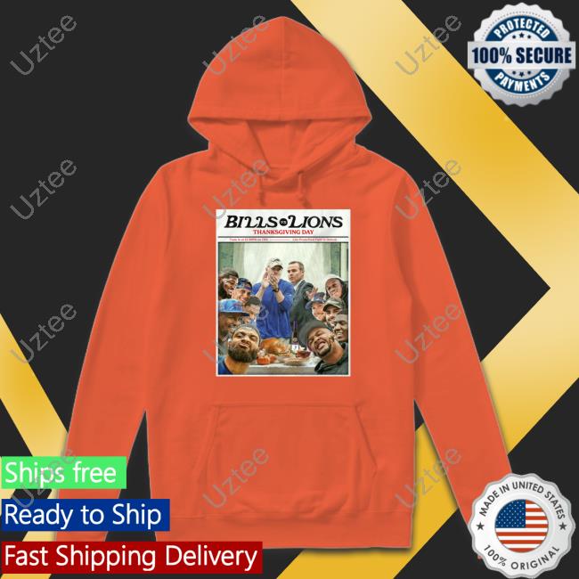 Buffalo Bills Bills Vs Lions Thanksgiving Day Shirt Bills Vs Lions Thanksgiving Day Tee