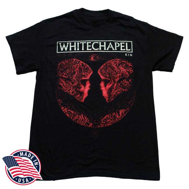 Official Merch Now Whitechapel Kin Eye Black Tee MerchNow