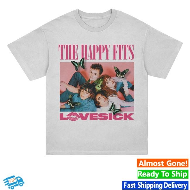 Official The Happy Pink Logo Photo Classic Shirt