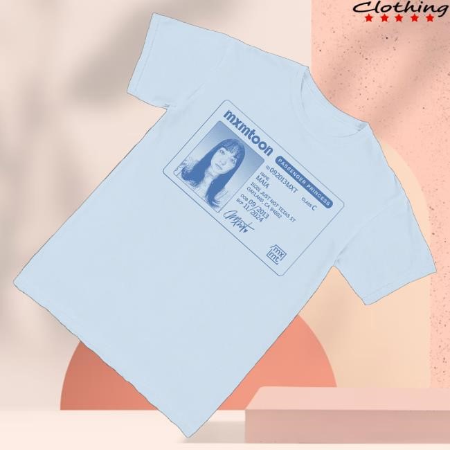 Official Mxmtoon Merch License Shirts