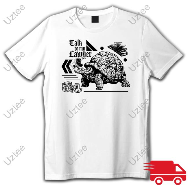 New Turtle Talk To My Lawyer Crewneck Sweatshirt