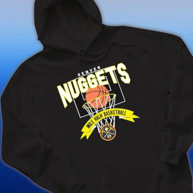 Denver Nuggets Tommy Jeans Tim Backboard Mile High Basketball Shirt