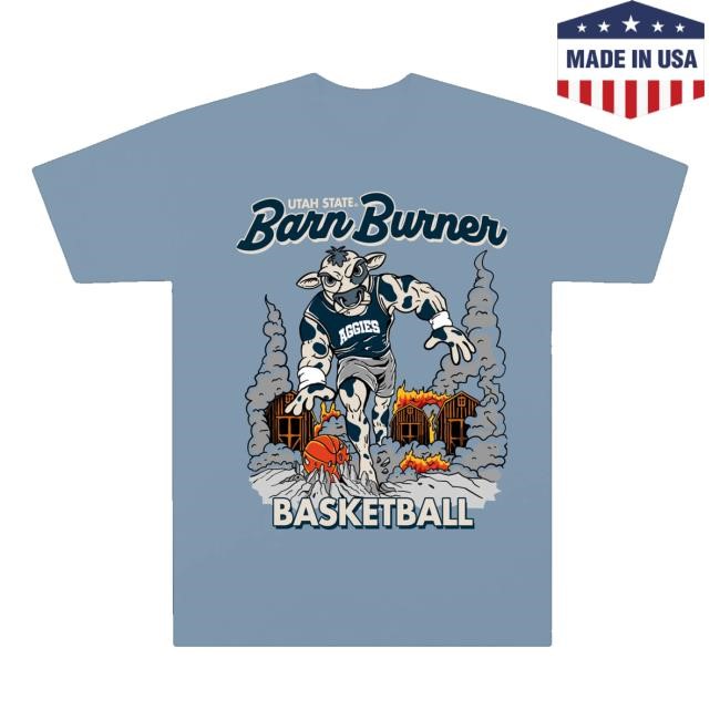 Tysdyes Merch Usu Barn Burner Shirt