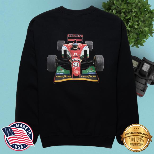 Official Tillys Merch Store Shop Huf X Goodyear F1 Racing Pullover Sweatshirt Tillys Apparel Clothing