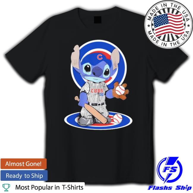 Official Stitch Baseball Chicago Cubs Logo shirt Official Stitch Baseball Chicago Cubs Logo shirt