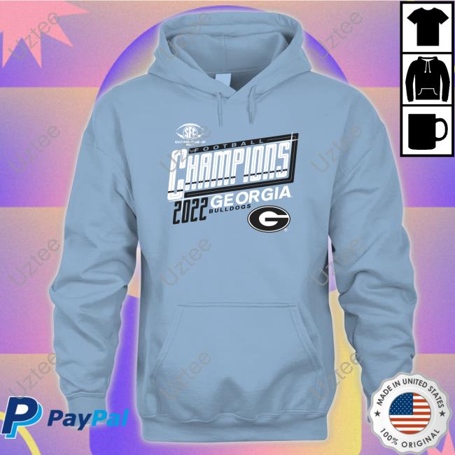Georgia Bulldogs Sec Football Champions T Shirts Fanatics Store Georgia Sec Championship Shirt