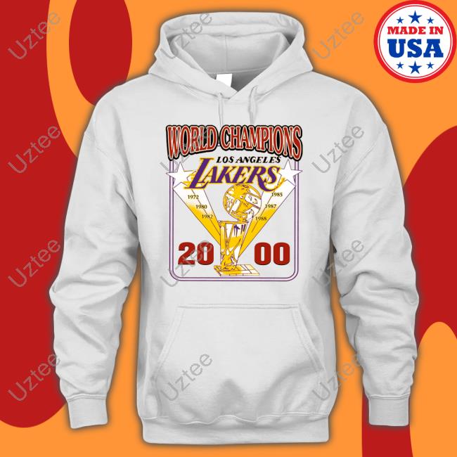World Champions Los Angeles Lakers 2000 Tee Shirt