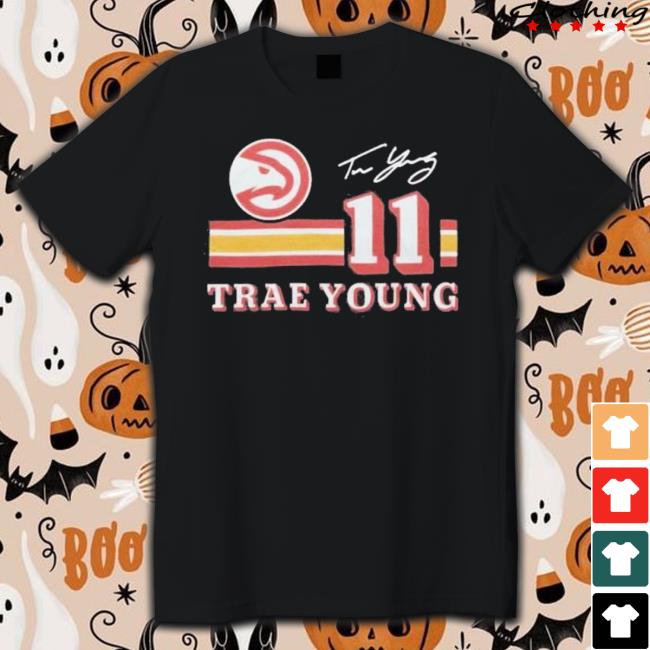 Hawks Trae Young Signature Jersey shirt