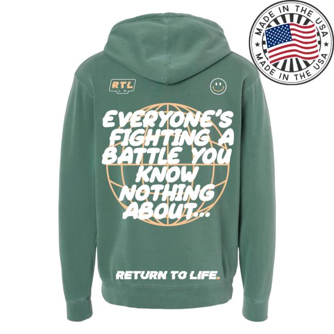 Official Emelia Hartford Pullover Sweatshirt - Green The Battle Within Hartford Hartfordltd