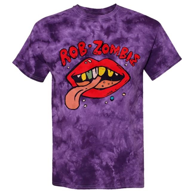 Trending Rob Zombie Merch Ghost Lips Crewneck Sweatshirt