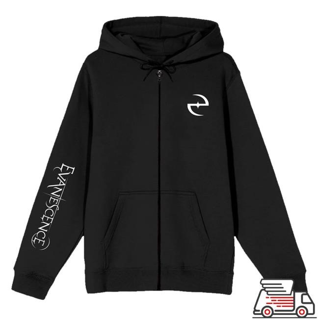 Official Evanescence Merch Shop Store E-Logo Long Sleeve Shirt