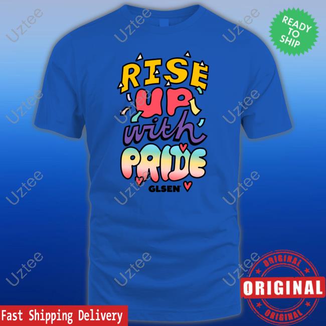 Rise Up With Pride Sweatshirt Glsen Store Rise Up With Pride Tee Wilson Cruz