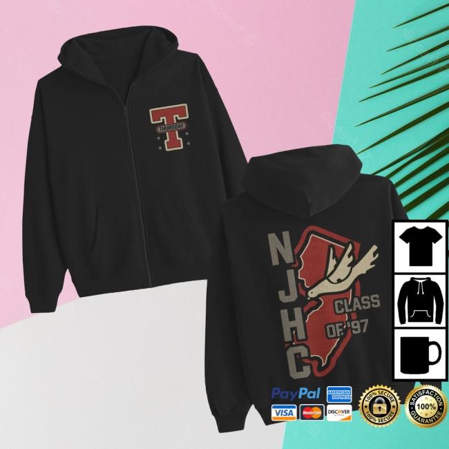 Trending Thursday Merch Store Class Of ’97 Varsity Zip Up Tee