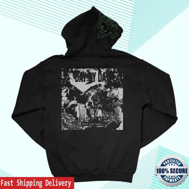 Flatspot Records Merch Day By Day Dust And Ashes Tee Shirt