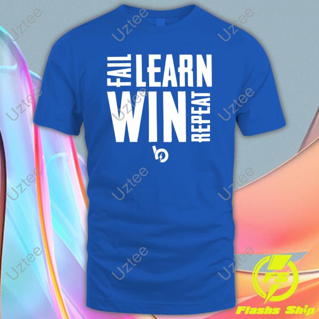 Trevorbauer Fail, Learn, Win, Repeat Sweatshirt