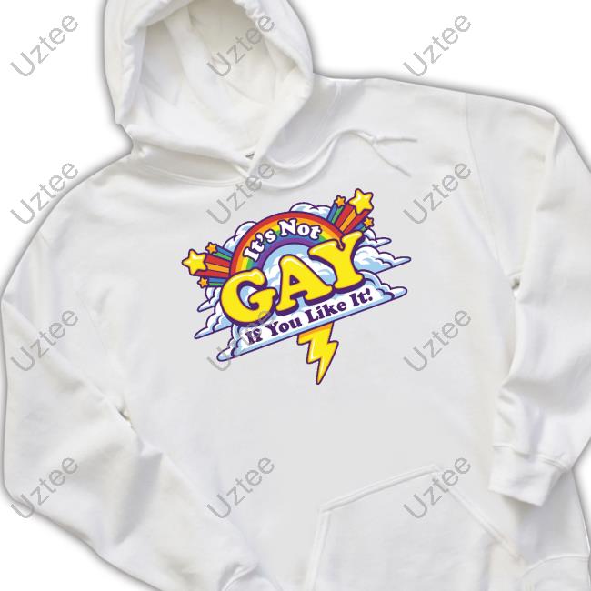 Harebraineddesign It's Not Gay If You Like It Long Sleeve Tee Shirt