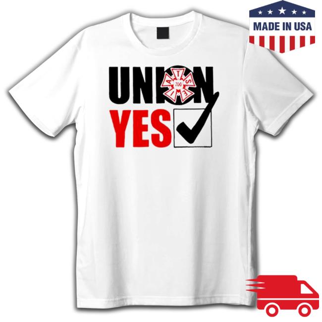 Iatse Union Yes tee shirt