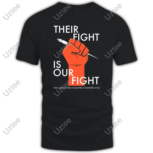 Wga Strike Their Fight Is Our Fight Tank Top