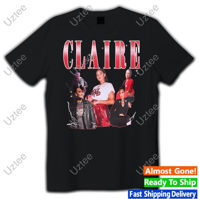 George Kittle Wearing His Wife Claire Kittle Tee Shirt