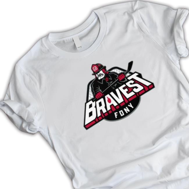 Heroes Hockey Bravest Personalized Shirt
