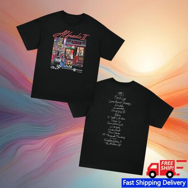 Alfredostokyo Merch Alfredo Ii Tracklist Long Sleeve T Shirt