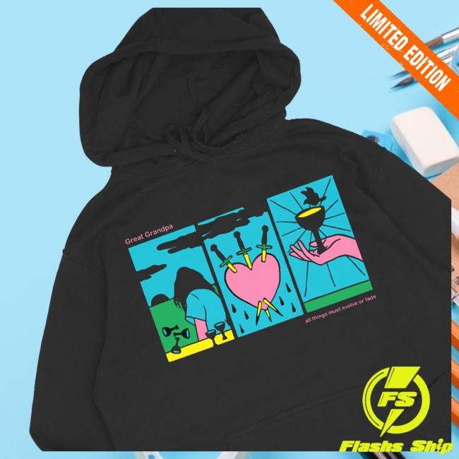 Tarot Card Merch Shop Store Official Limited Great Grandpa Hoodie