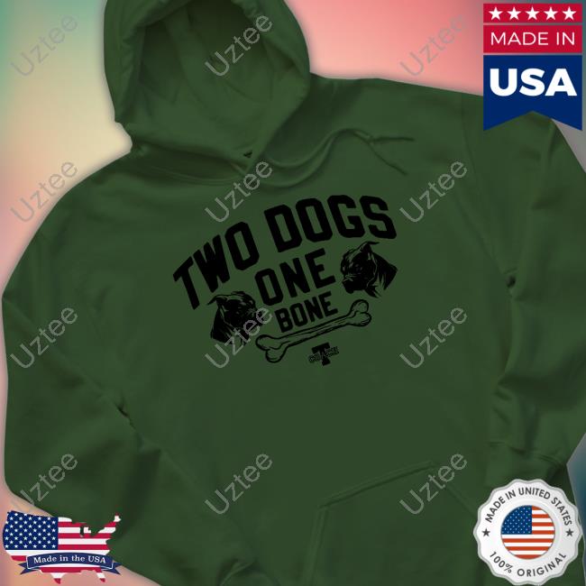 Two Dogs One Bone Hoodie