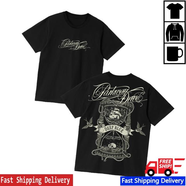Parkway Drive Rock Merch Store Shop Deep Blue Hourglass Shirts