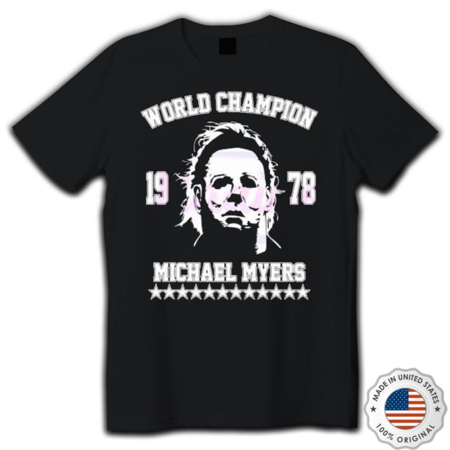 Vintage World Champion Michael Myers 1978 Official Shirt