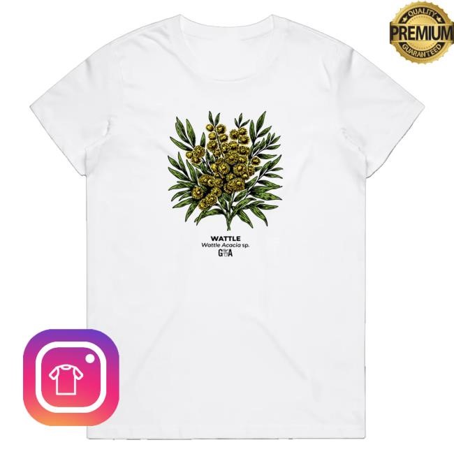 Abc Merch Shop Store Wattle Acacia Sp. Coloured Hoodie
