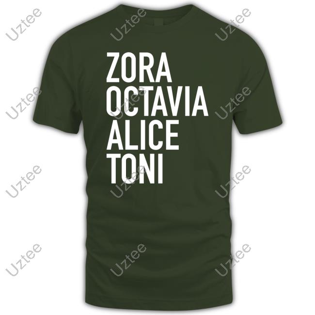 Zora Octavia Alice Toni T Shirt Harriett's Bookshop