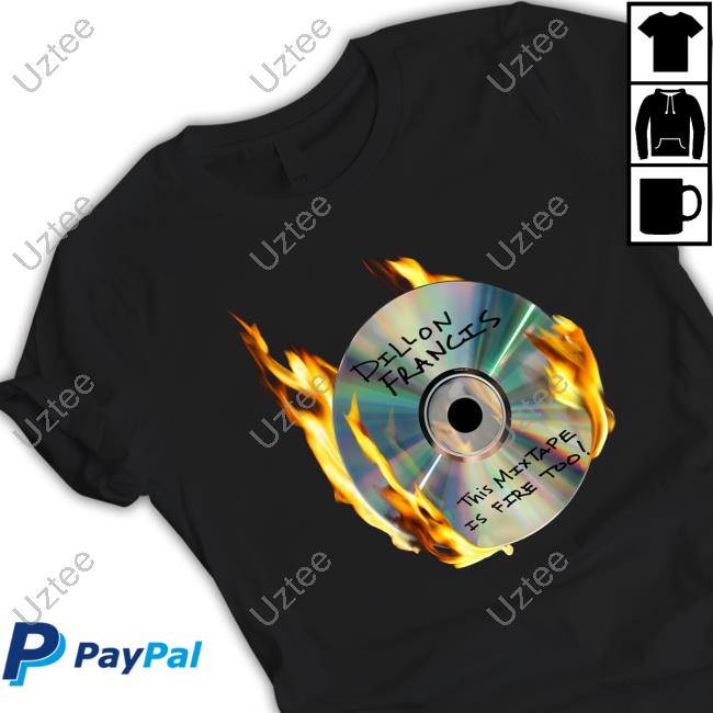 Idgafos Merch This Mixtape Is Fire Too Cd New Shirt
