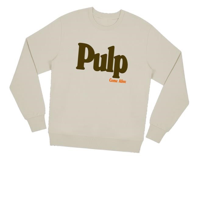 Pulp Roughtraderecords Merch Pulp Bone Logo Hoodie Sweatshirt